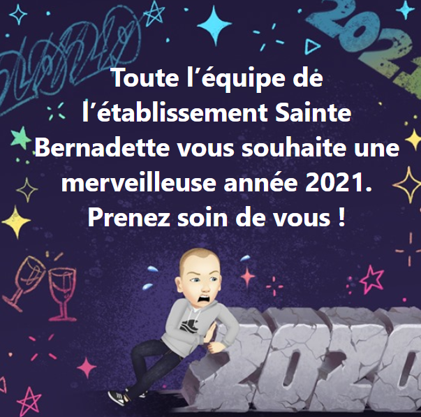 Bonne année 2021