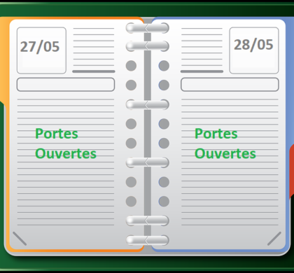 Nous vous confirmons nos journées : « Portes Ouvertes » les 27 & 28 mai 2021