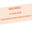 Ouverture du type 4 forme 4
